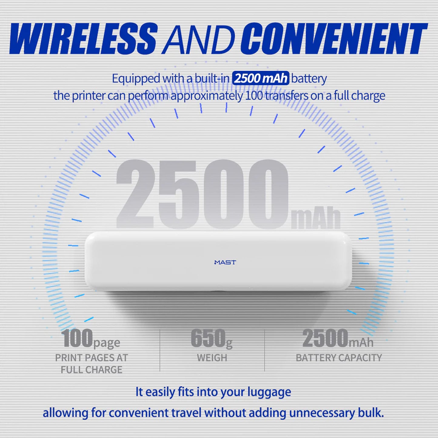 MAST Smart Wireless Tattoo Printer