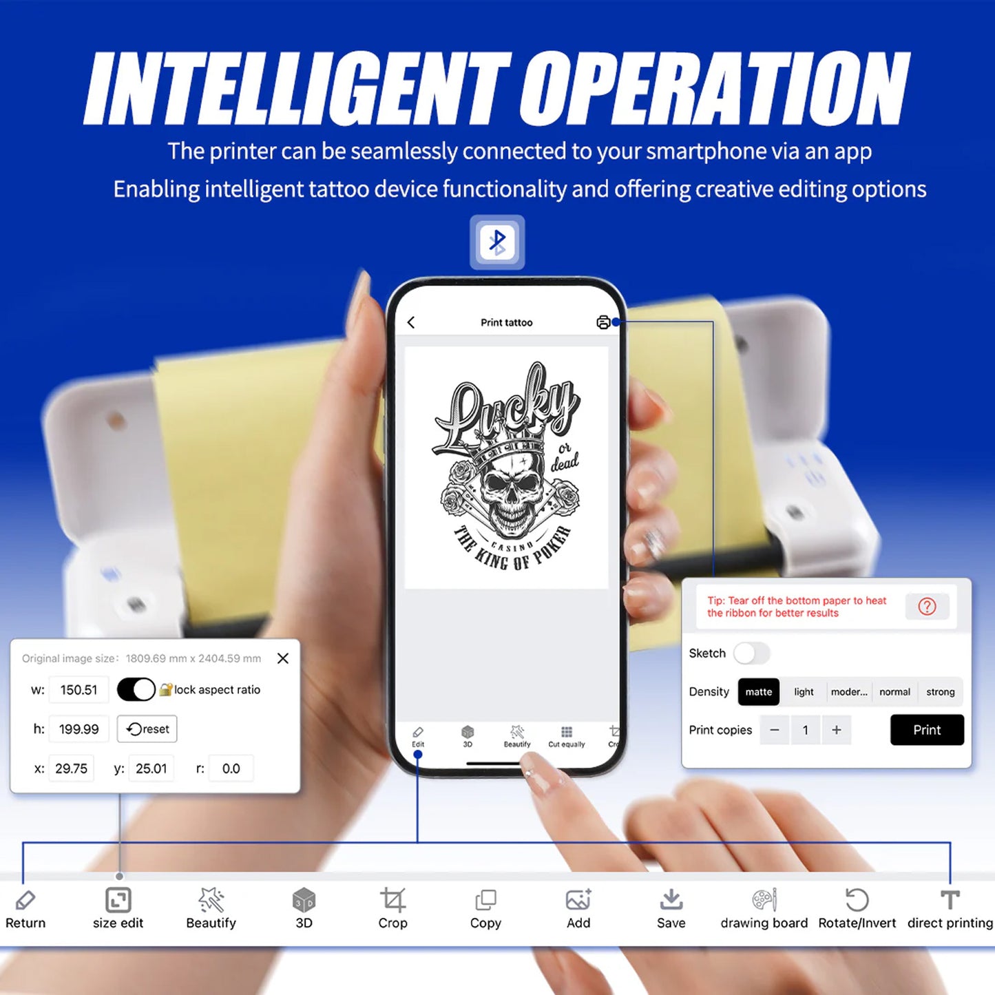 MAST Smart Wireless Tattoo Printer