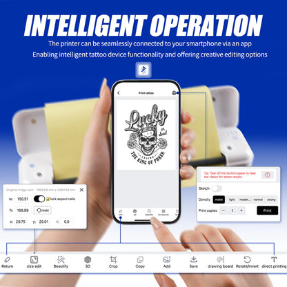 MAST Smart Wireless Tattoo Printer