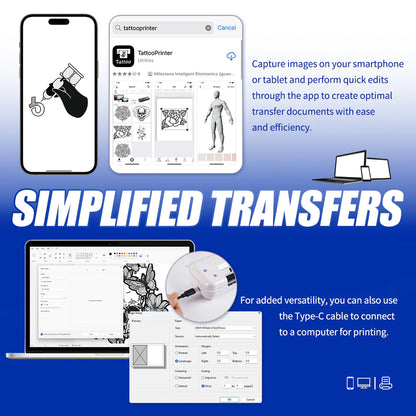 MAST Smart Wireless Tattoo Printer