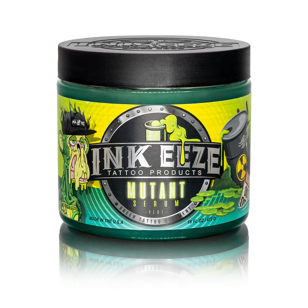 INK EEZE MUTANT SERUM GREEN TATTOO OINTMENT - 16oz