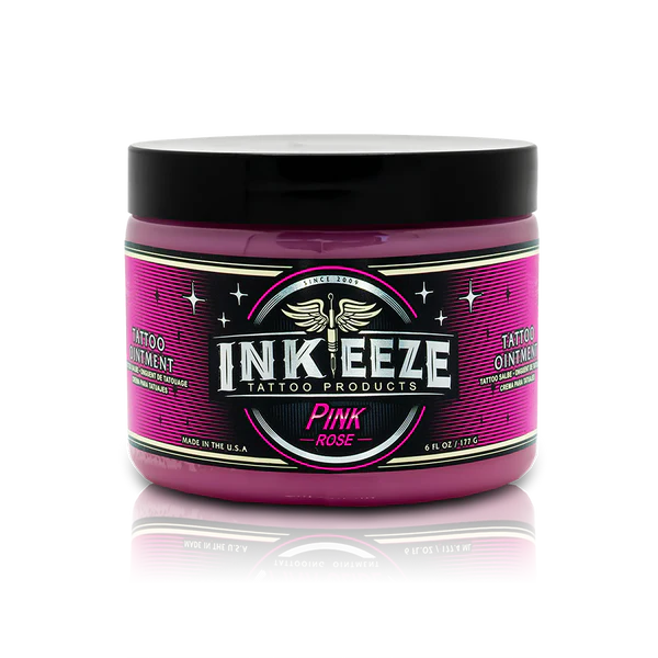 INK-EEZE PINK GLIDE TATTOOING  OINTMENT - 6OZ