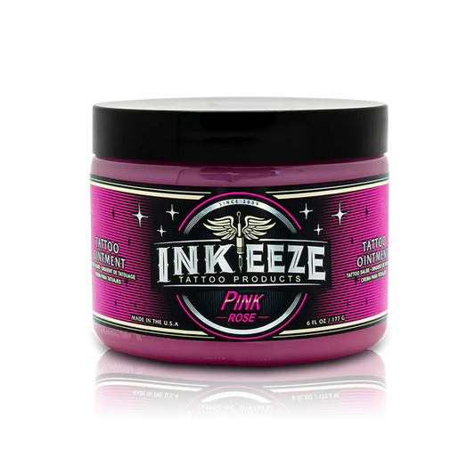 INK-EEZE PINK GLIDE TATTOOING  OINTMENT - 6OZ