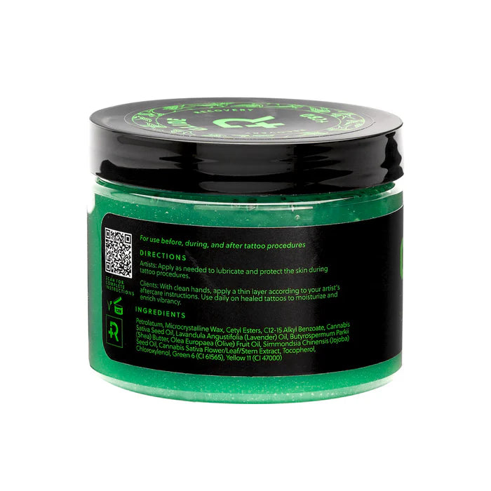 Recovery Tattoo Glide + CBD — 6 fl oz Jar - single or case of 12
