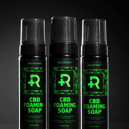 RECOVERY CBD FOAMING SOAP 6.5OZ BOTTLE - SINGLE BOTTLE