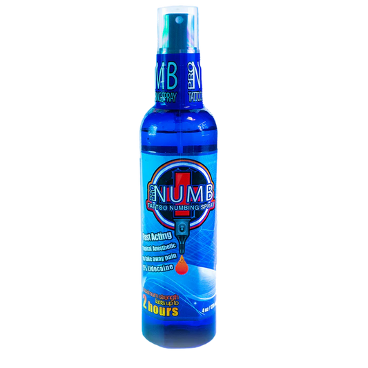 PRO NUMB TATTOO NUMBING SPRAY 4OZ