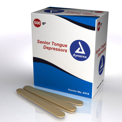 DYNAREX Tongue Depressors Wood - Non-Sterile