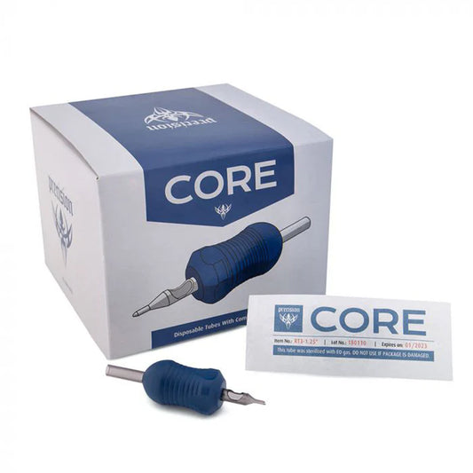 CORE TUBE AND GRIP SET 1.25" CONTOUR DISPOSABLE GRIPS (BOX OF 20) - PICK TIP STYLE