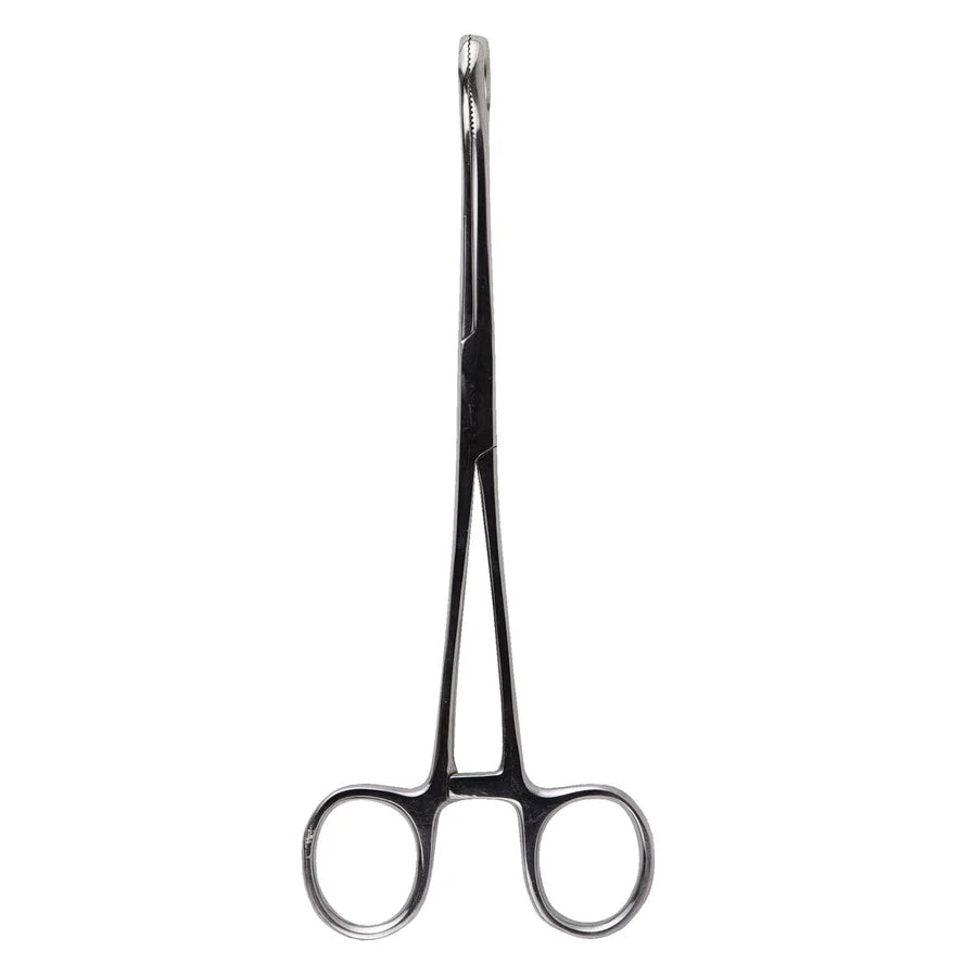 PENNINGTON NON SLOTTED 6" STEEL FORCEPS