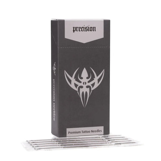 PRECISION ROUND LINER NEEDLE ON BAR TATTOO NEEDLES - Choose Your Size and Grouping - Price Per Box