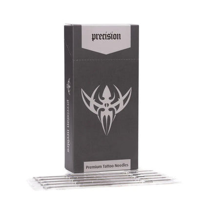 PRECISION ROUND SHADER NEEDLE ON BAR TATTOO NEEDLES - Choose Your Size and Grouping — Price Per Box