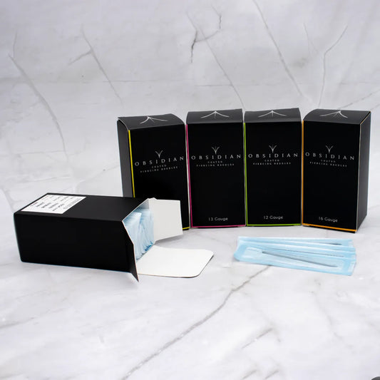 16G TEFLON COATED PRE-STERLIZED BODY PIERCING NEEDLES BOX OF 100