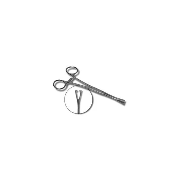 MINI PENNINGTON 6" SLOTTED STEEL FORCEPS