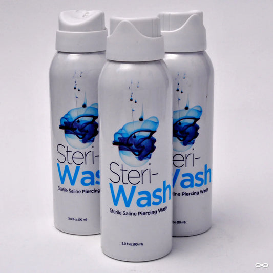 STERI-WASH STERILE SALINE PIERCING SPRAY 3OZ